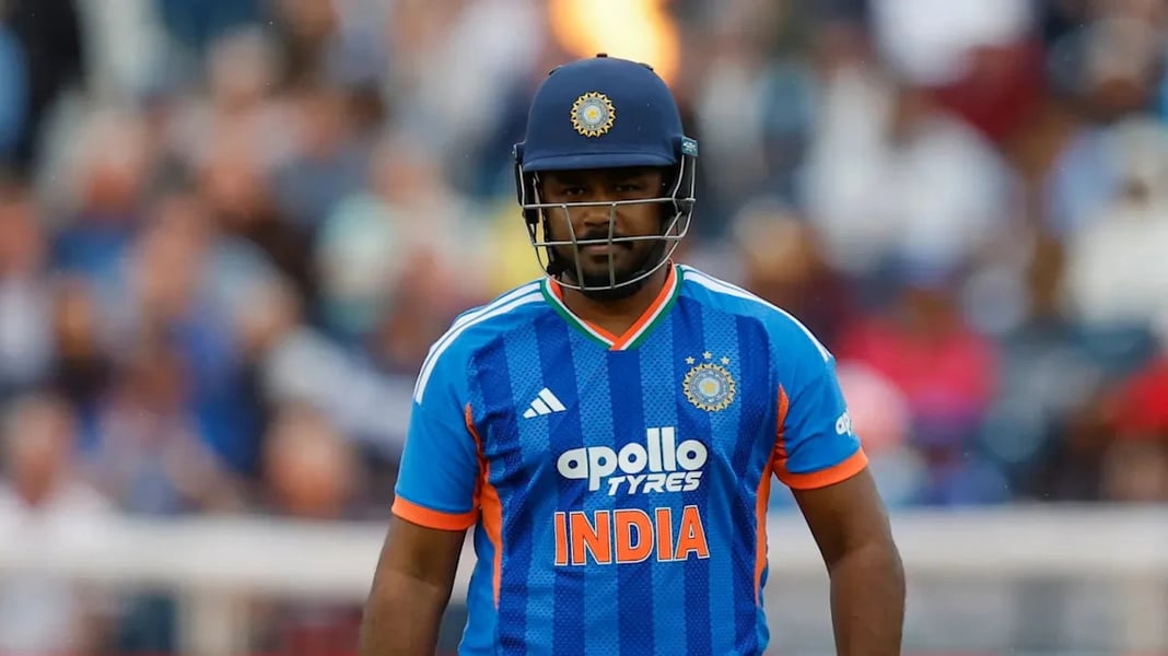 Abhishek Sharma batting during India vs Afghanistan 1st T20I at Arun Jaitley Stadium Delhi 2026
