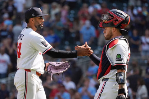 Cleveland Guardians players celebrating in 2026 AL wild card race