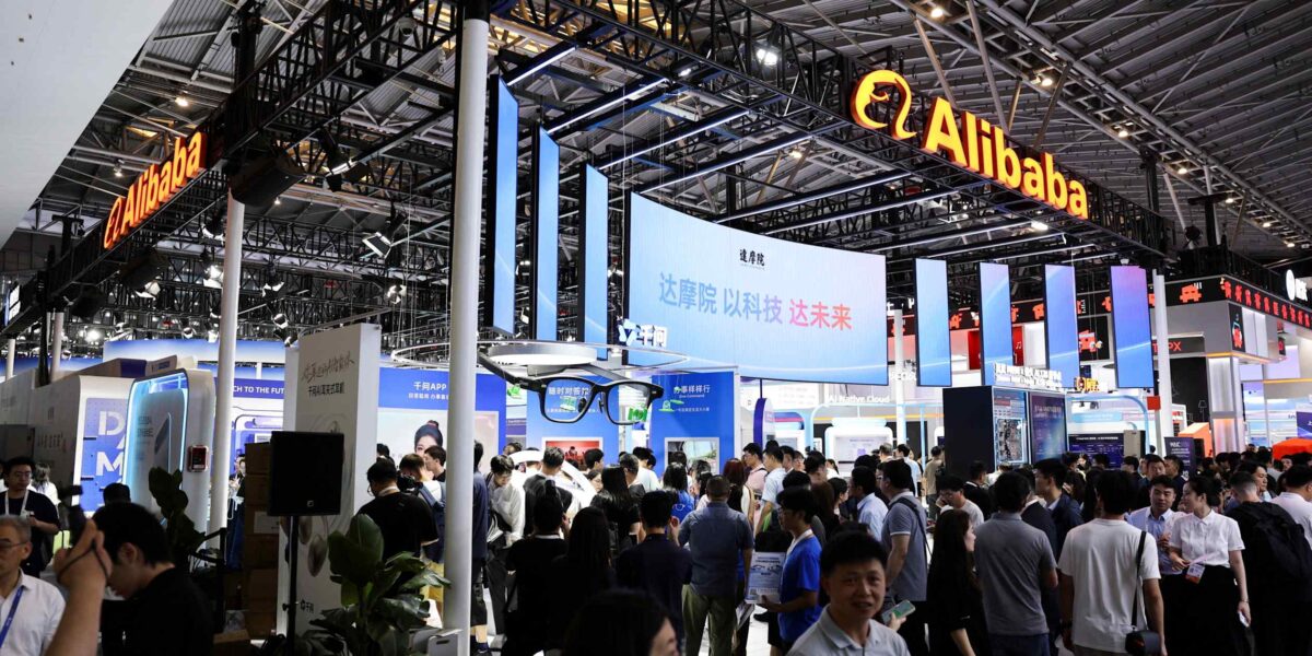 Alibaba T-Head Zhenwu V900 AI accelerator chip unveiled at Apsara Cloud Conference in Hangzhou, China