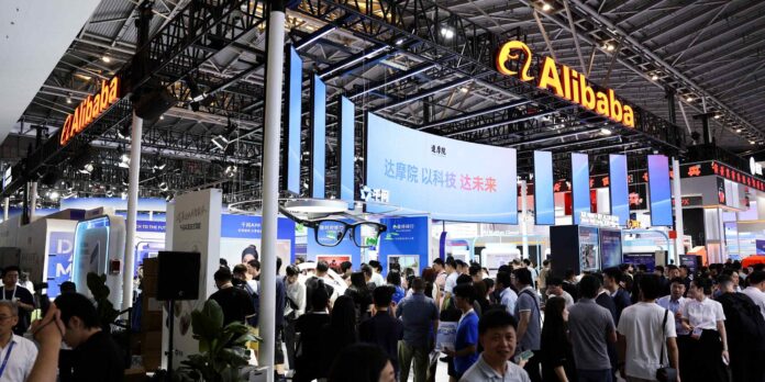 Alibaba T-Head Zhenwu V900 AI accelerator chip unveiled at Apsara Cloud Conference in Hangzhou, China