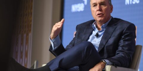 American Express CEO Stephen Squeri AXP stock September 2026