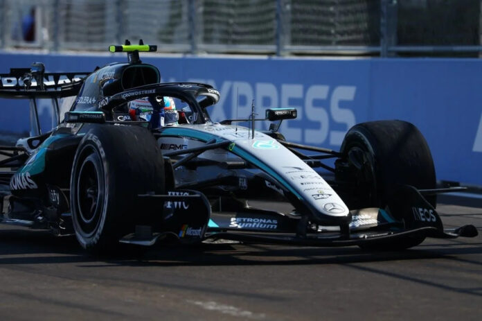 Kimi Antonelli celebrates winning the 2026 Formula 1 Spanish Grand Prix at the Madring circuit in Madrid