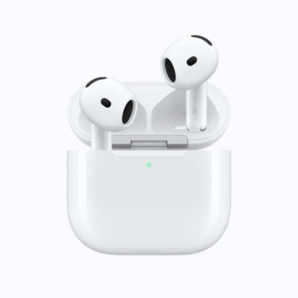 Apple AirPods 5 earbuds with stem design and Active Noise Cancellation, launched September 2026