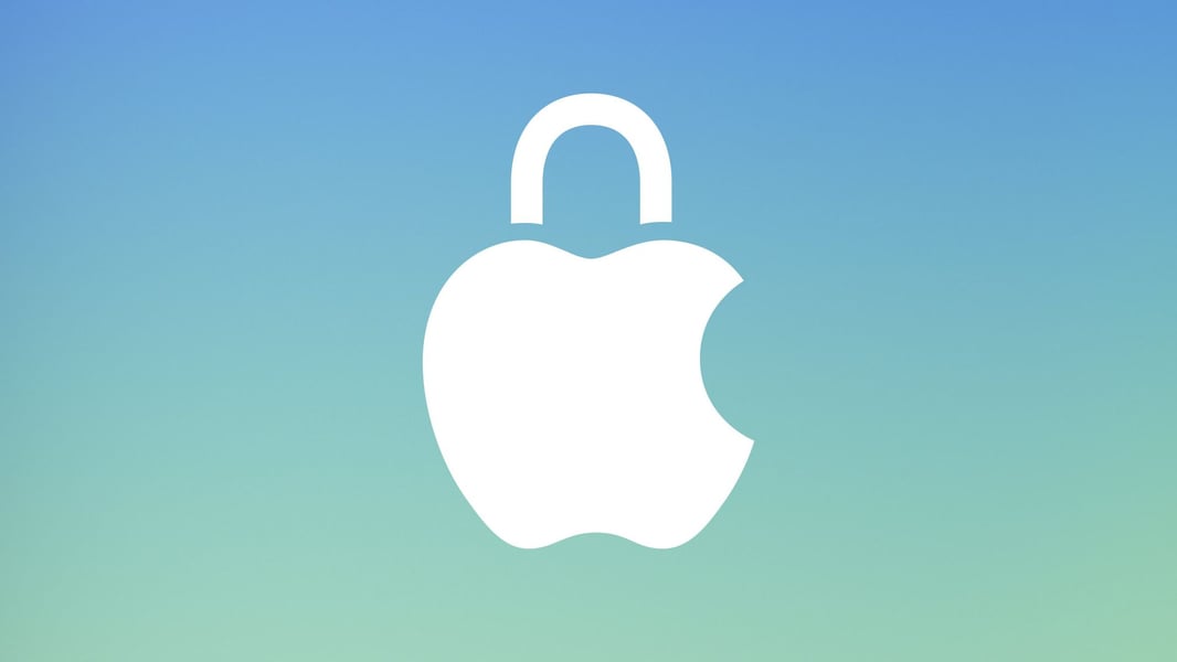 iPhone lock screen representing Apple's security and privacy protections