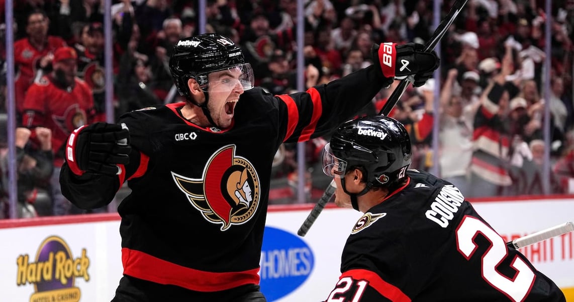 Drake Batherson in Ottawa Senators uniform ahead of CBA extension deadline