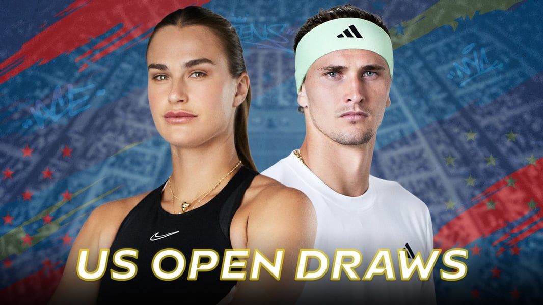 US Open 2026 draw at Flushing Meadows with Bencic and Putintseva first-round match