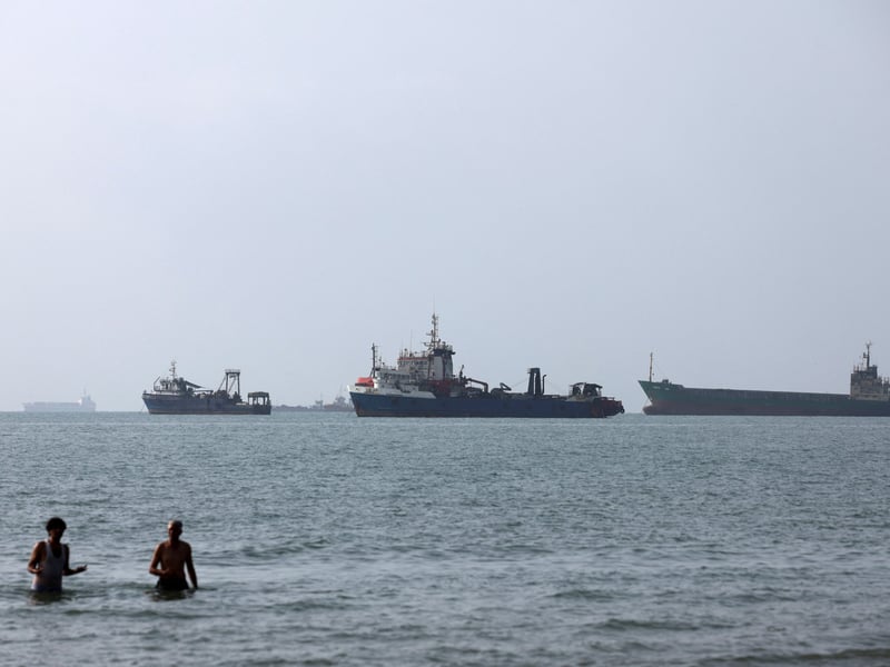 Oil tankers in the Strait of Hormuz as Brent crude approaches $100 per barrel following US-Iran strikes September 2026