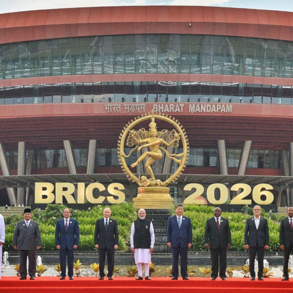 BRICS leaders at the 18th BRICS Summit in New Delhi, September 2026
