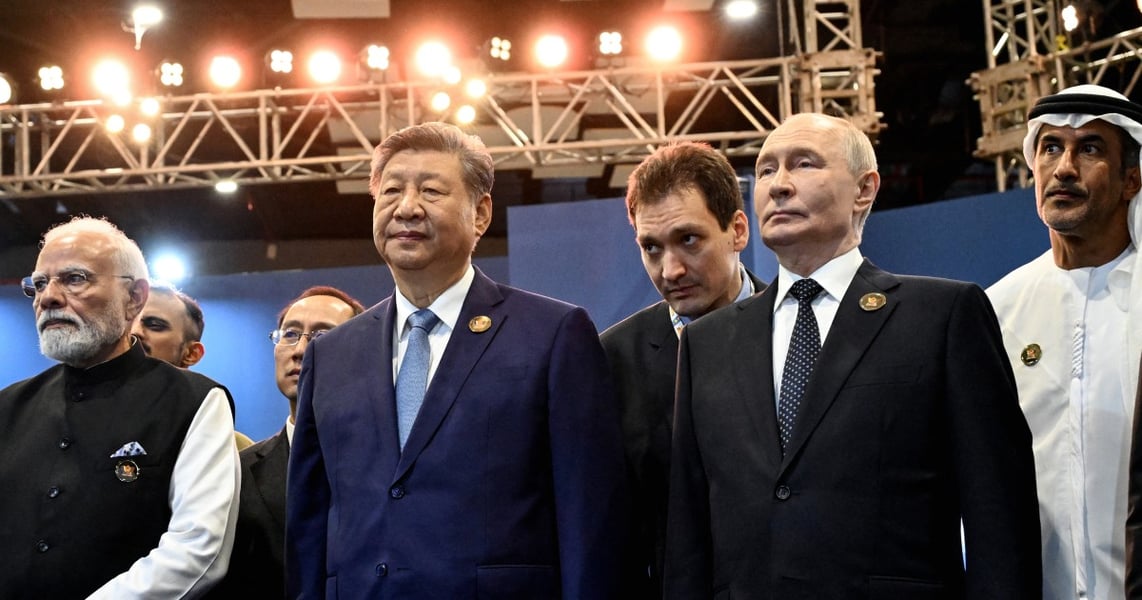 BRICS leaders at the 18th Summit in New Delhi, India, September 2026