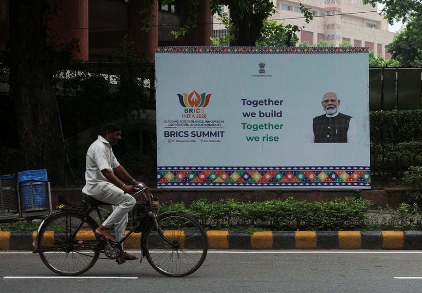 BRICS Leaders Summit 2026 in New Delhi India with representatives from Iran Russia and member nations