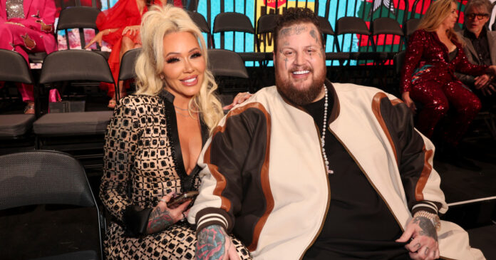 Bunnie DeFord and Jelly Roll attending an event together before their 2026 divorce