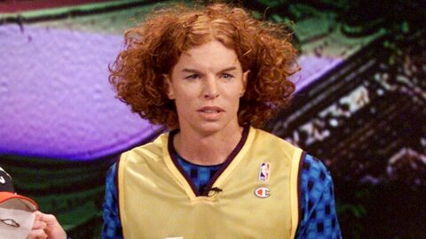 Carrot Top Scott Thompson performing at the Luxor Hotel and Casino in Las Vegas