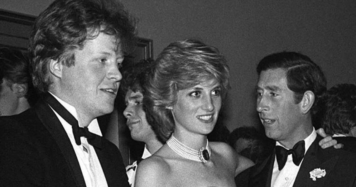 Charles Spencer at launch of his memoir Swan Song Diana My Sister