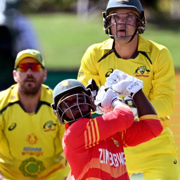 Zimbabwe cricket players at Harare Sports Club ahead of Australia ODI series