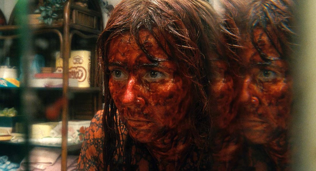 A scene from Crystal Lake, the A24 and Peacock prequel series premiering October 15 2026