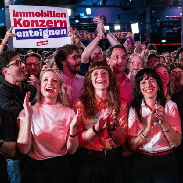 Berlin polling station Die Linke CDU Germany state election September 2026