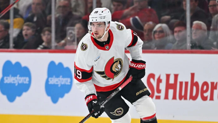 Drake Batherson Ottawa Senators right wing NHL 2026