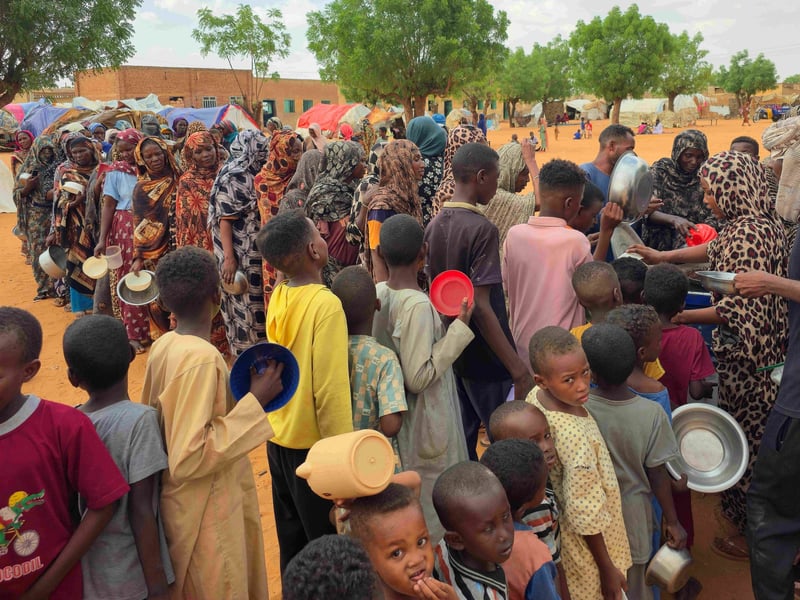 RSF and Sudanese army forces near El-Obeid amid fears of a new massacre