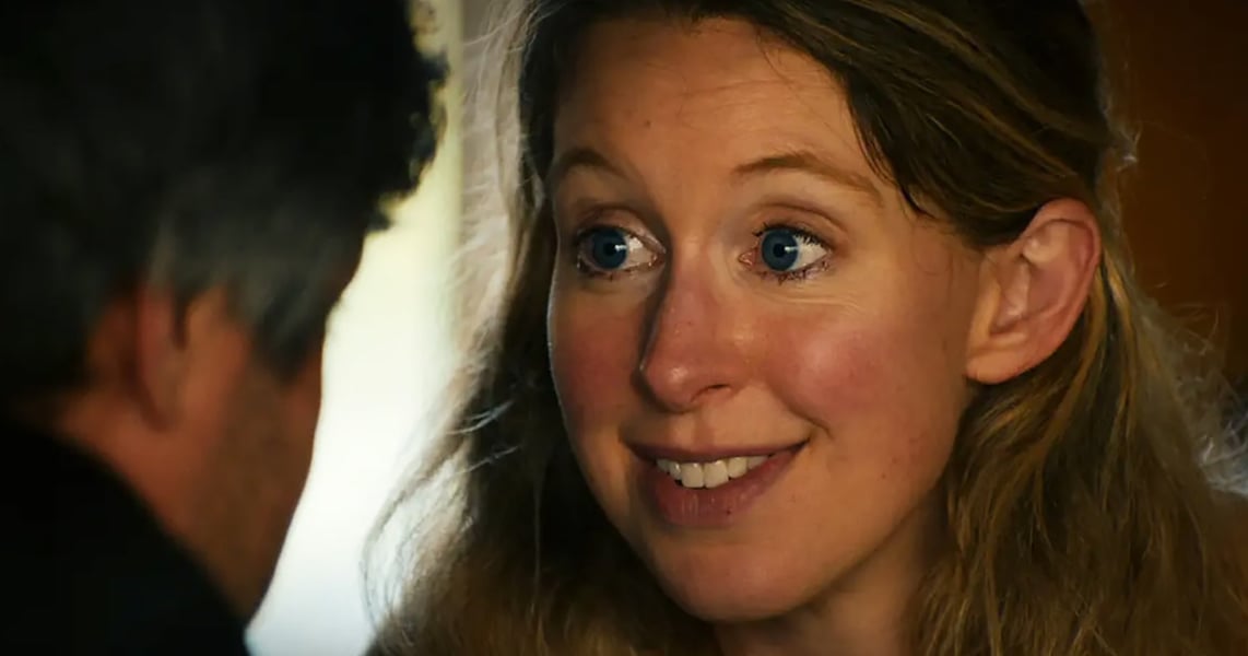 Elizabeth Holmes in A24 documentary You Can See Everything Telluride Film Festival