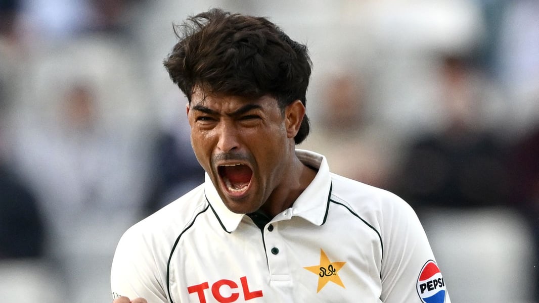 Pakistan bowler Razaullah during the 3rd Test against England at Edgbaston, 2026