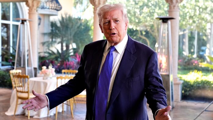 Donald Trump at Mar-a-Lago linked to Epstein files revelations