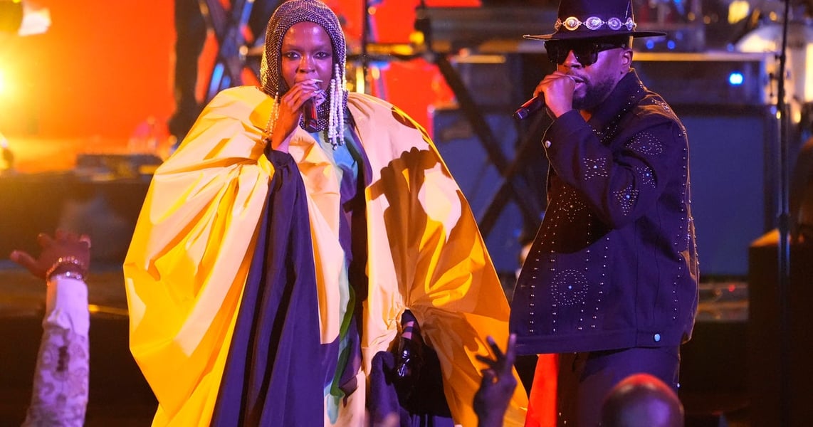 Performers at Global Citizen Festival 2026 on the Great Lawn of Central Park, New York