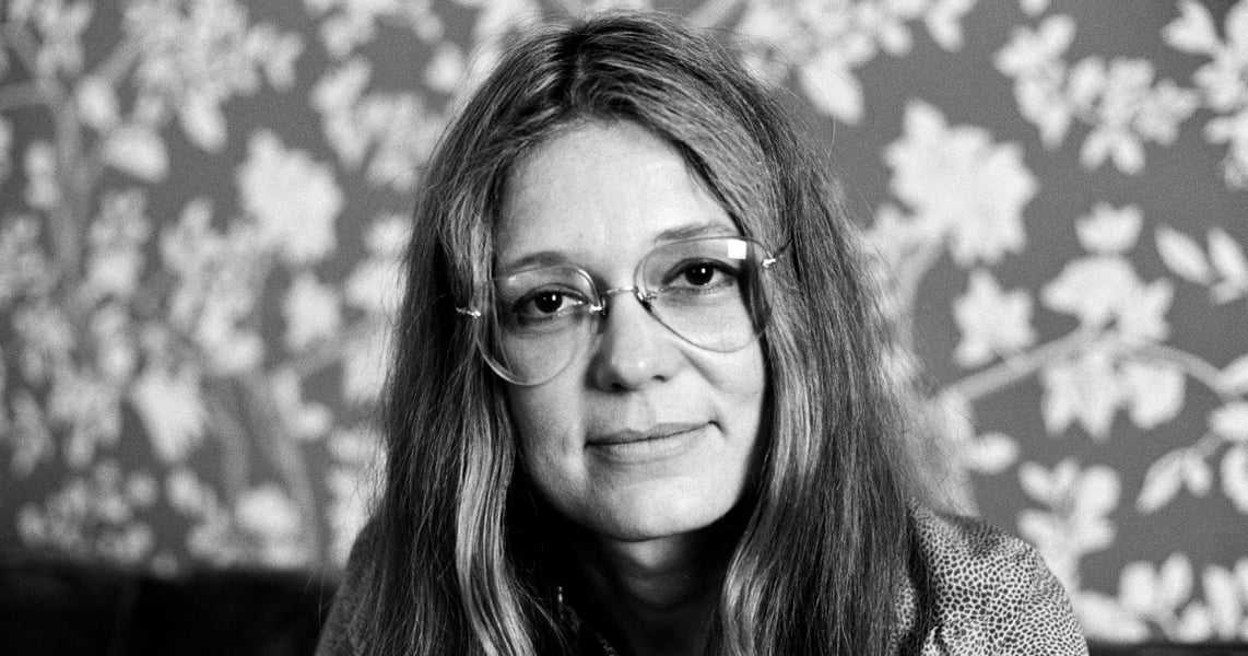 Gloria Steinem, feminist writer and activist who co-founded Ms. Magazine and built the institutional framework of American feminism