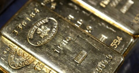 Gold bars stacked as India gold rate rises on September 10 2026 amid US-Iran tensions