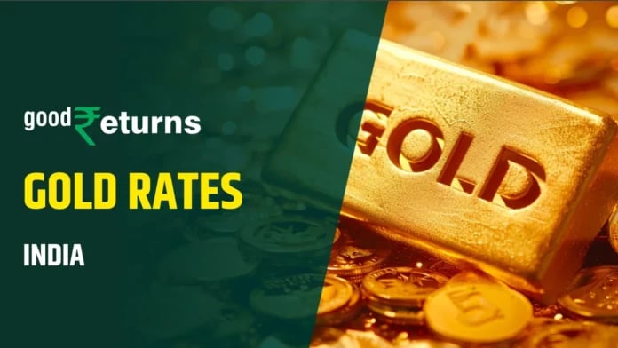 Gold bars and coins representing India gold rate today September 12 2026