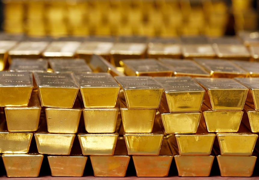 Gold bars representing India's 24K benchmark rate fall on September 5 2026