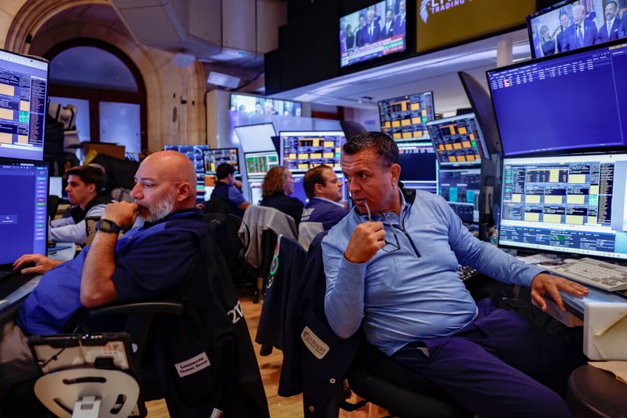 Goldman Sachs Group NYSE trading floor at Wall Street as GS stock gains 0.78 percent on September 10 2026