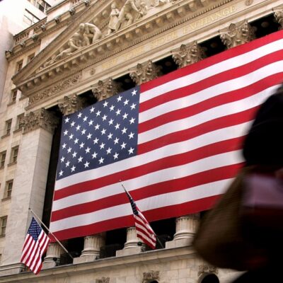 Wall Street financial markets scene with investment banking trading activity as Goldman Sachs stock falls on September 10 2026