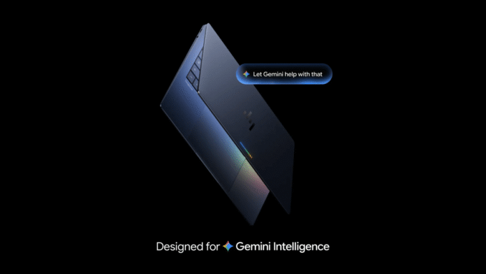 Googlebook laptops pre-order launch September 2026 featuring AluminiumOS and Gemini Intelligence