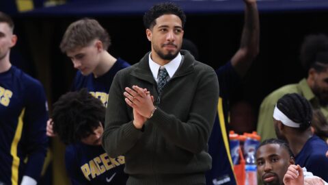 Tyrese Haliburton of the Indiana Pacers returning from Achilles injury for the 2026-27 NBA season