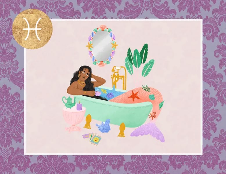 Pisces zodiac sign horoscope September 4 2026 emotional reset Last Quarter Moon