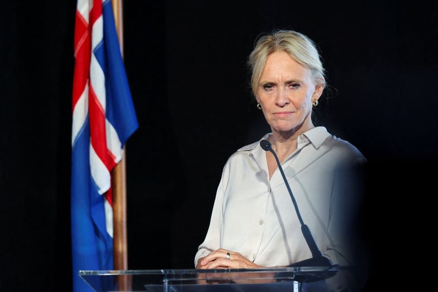 Iceland amid Trump territorial map controversy showing Nordic island under US flag September 2026