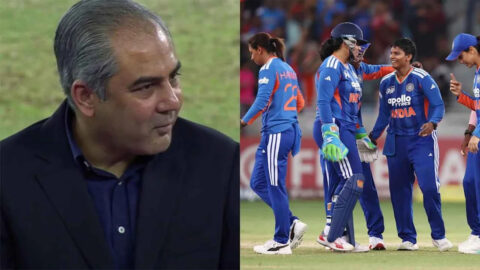 India women's cricket team Asia Cup trophy ceremony standoff Mohsin Naqvi Dubai 2026