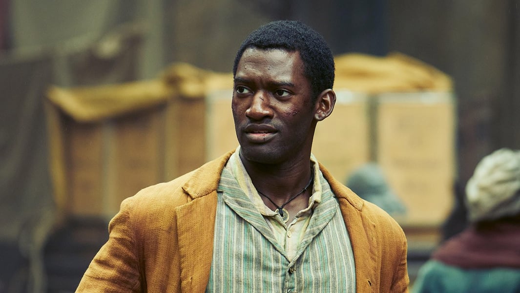 A scene from A Thousand Blows, one of the 2026 International Emmy Award nominees for Drama Series