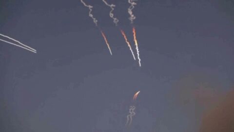 Iranian IRGC ballistic missile launch targeting Jordan's Muwaffaq Salti Air Base September 2026