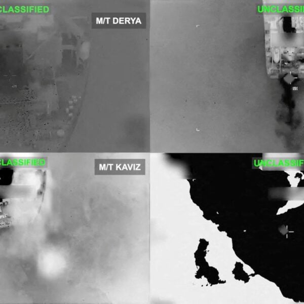US Navy carriers in the Gulf as Iran's IRGC fires ballistic missiles at Al-Azraq air base Jordan September 2026