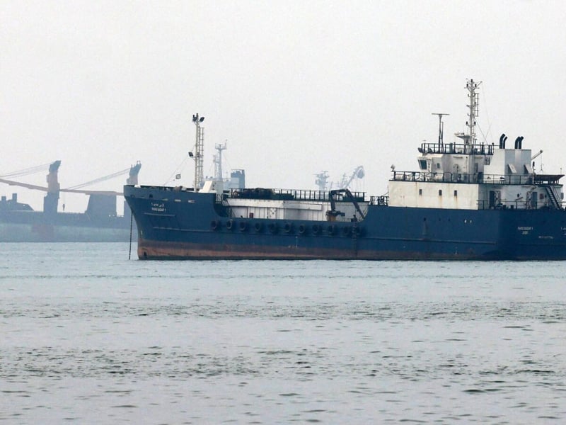 Iranian coastal area near Sirik in Hormozgan province, site of projectile strikes on September 10, 2026
