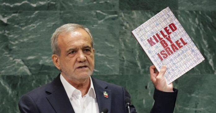 Iranian delegation at the UN General Assembly in New York September 2026
