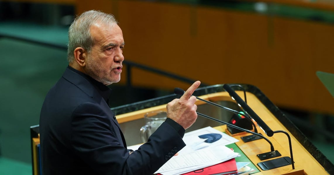Iranian and US officials meeting on the sidelines of the UN General Assembly over Hormuz ceasefire roadmap