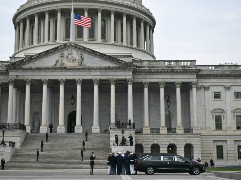 US House of Representatives chamber as lawmakers vote 220-204 on the Iran war powers resolution