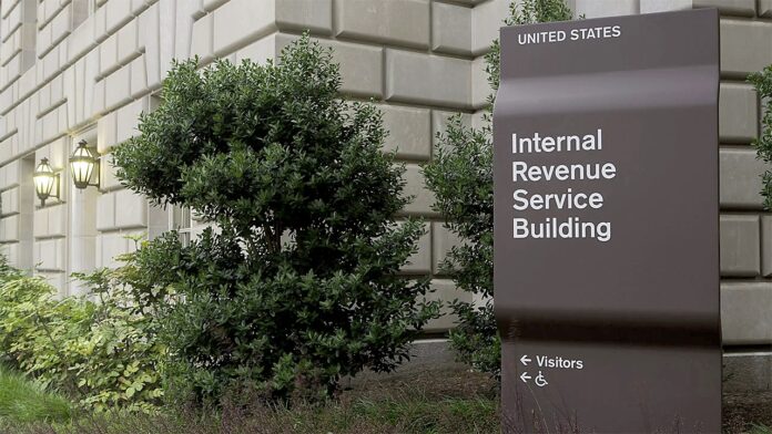 IRS headquarters building in Washington DC where taxpayer data privacy laws are administered