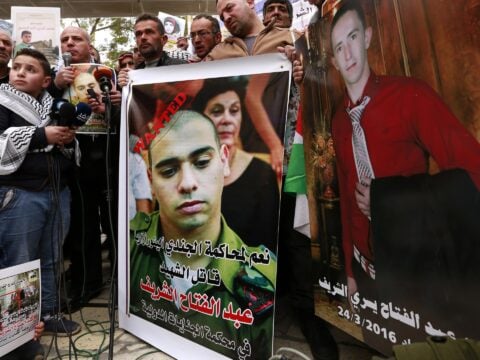Israeli soldier Elor Azaria whose criminal record was expunged by President Herzog for the 2016 Hebron killing