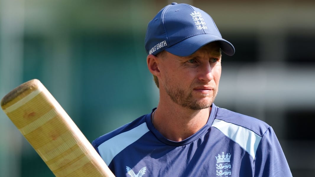 England captain Joe Root at training ahead of the third Test against Pakistan at Edgbaston
