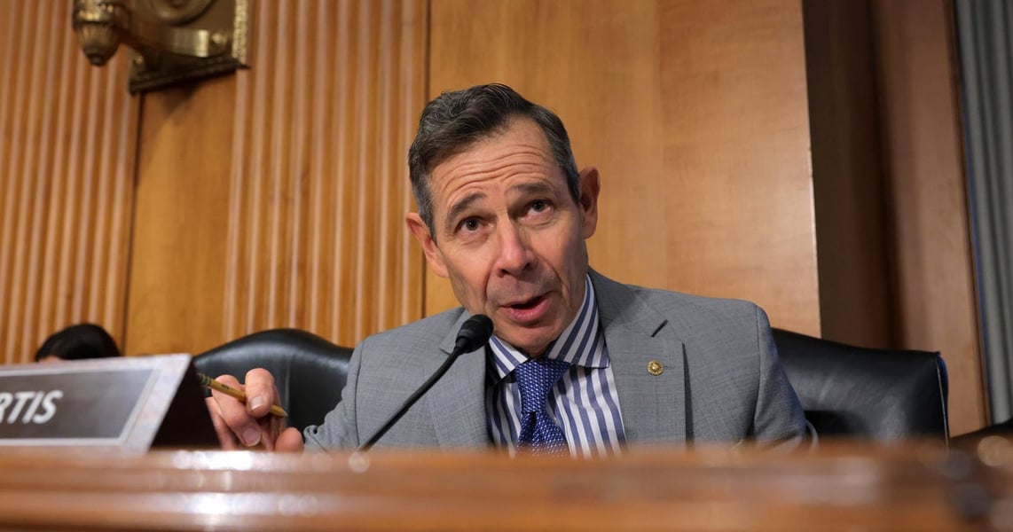 Senator John Curtis of Utah who demanded Senate subpoena for Donald Trump Jr. over Russian oligarch Kremlev wedding funding