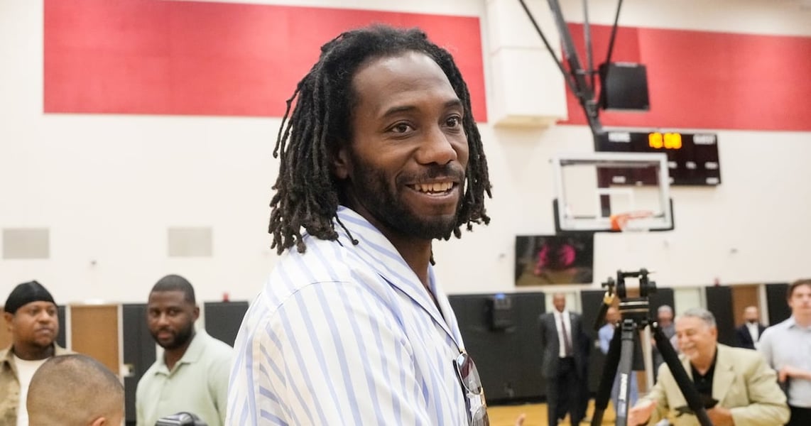 Kawhi Leonard signing two-year $115 million extension with the Toronto Raptors in September 2026