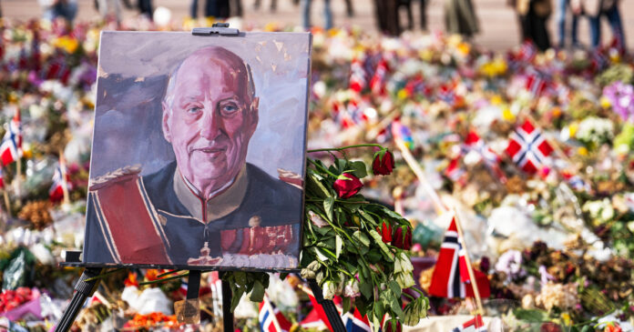 Zelensky and European monarchs attend King Harald V state funeral at Oslo Cathedral, September 9 2026